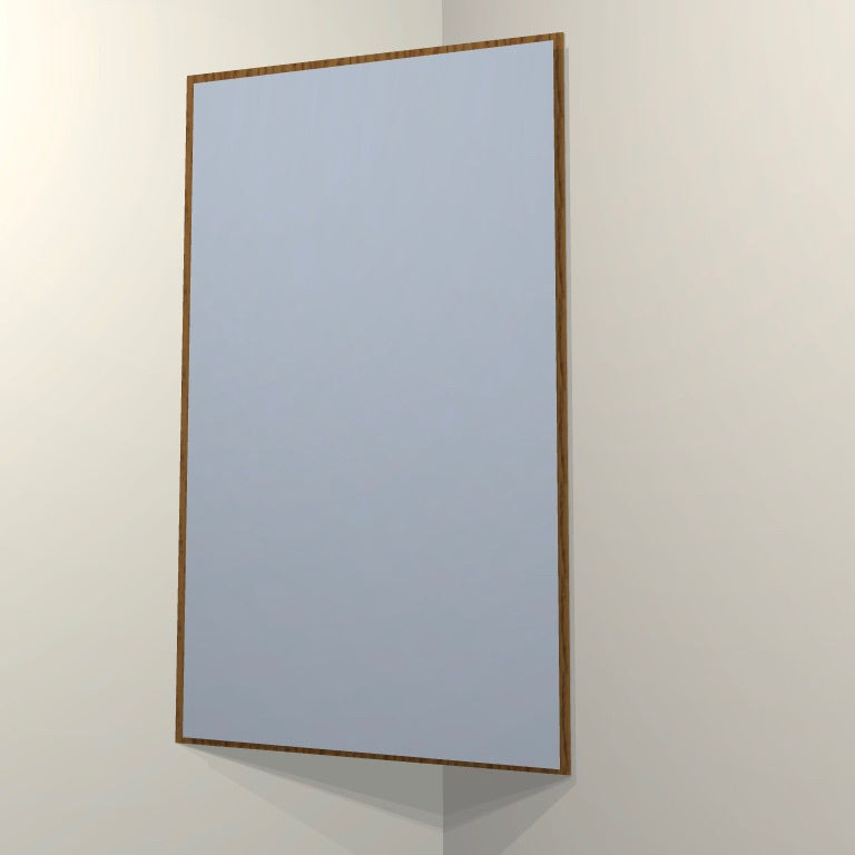 CORNER BASS TRAP - ALUMINUM & SPECIAL WALNUT FRAMED