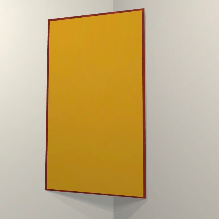 CORNER BASS TRAP - GOLD & GUNSTOCK FRAMED