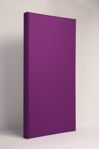 Acoustic Panel - Grape with Beveled Edges