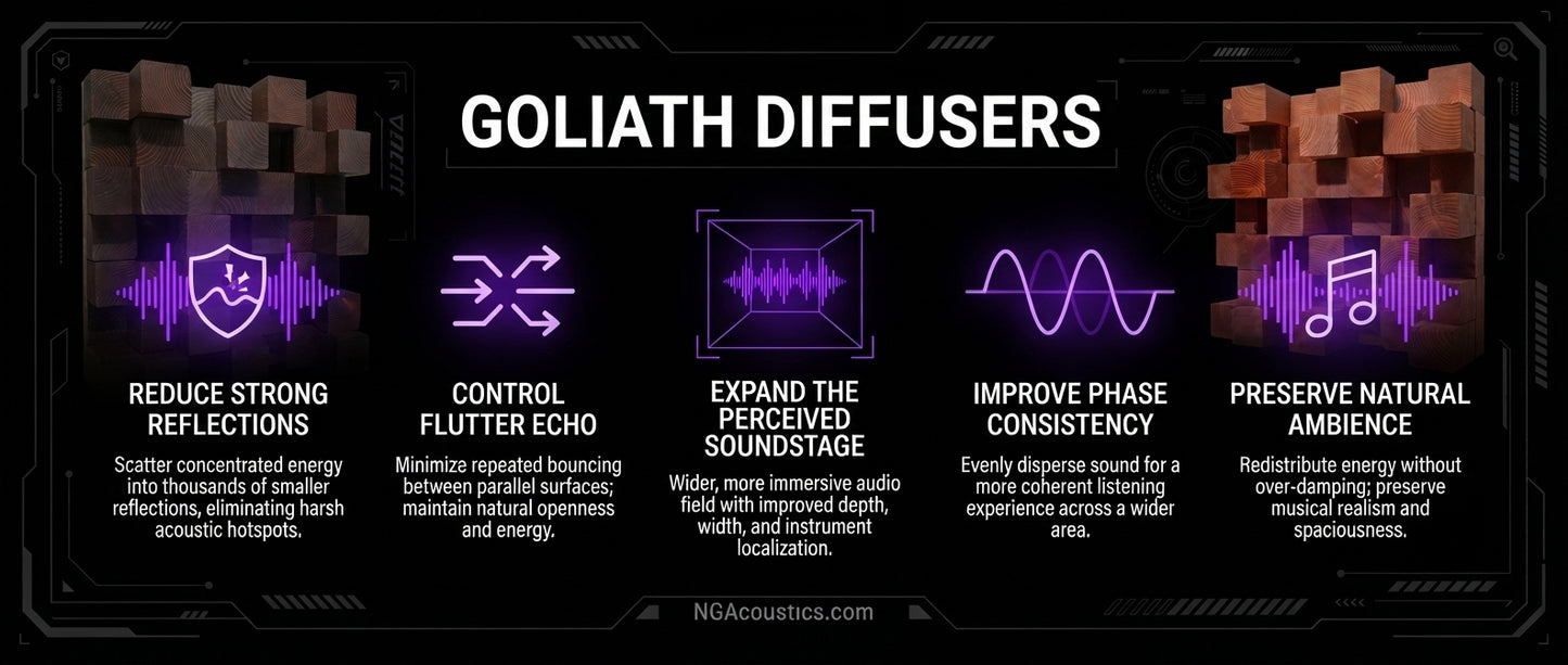 GOLIATH DIFFUSER - SPECIAL WALNUT - (2FTx2FT)