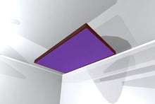 CEILING BAFFLE -  Grape & Red Mahogany