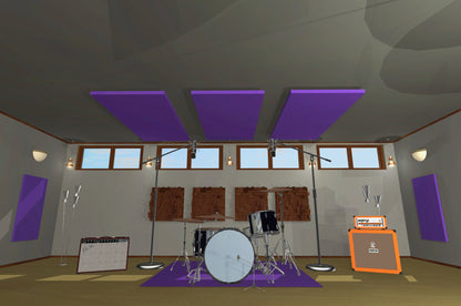 CEILING BAFFLE - Grape