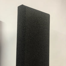 SET OF (5) Custom Beveled Acoustic Panels: Guilford of Maine (Obsidian Black)