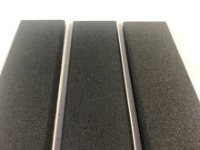 SET OF (5) Custom Beveled Acoustic Panels: Guilford of Maine (Obsidian Black)